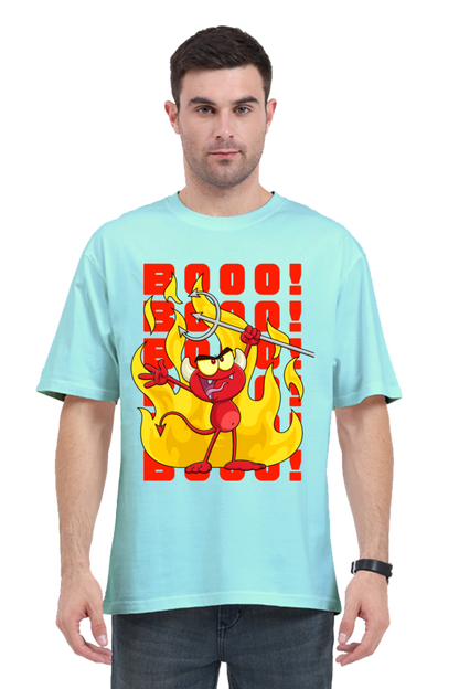 Hell Fire Oversized T-Shirts