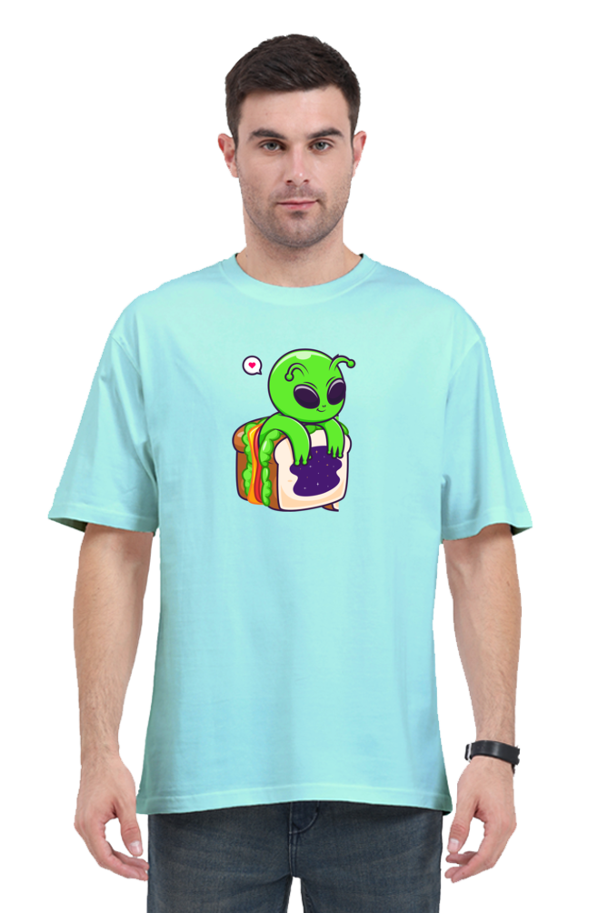 Hungry Alien Oversized T-Shirt