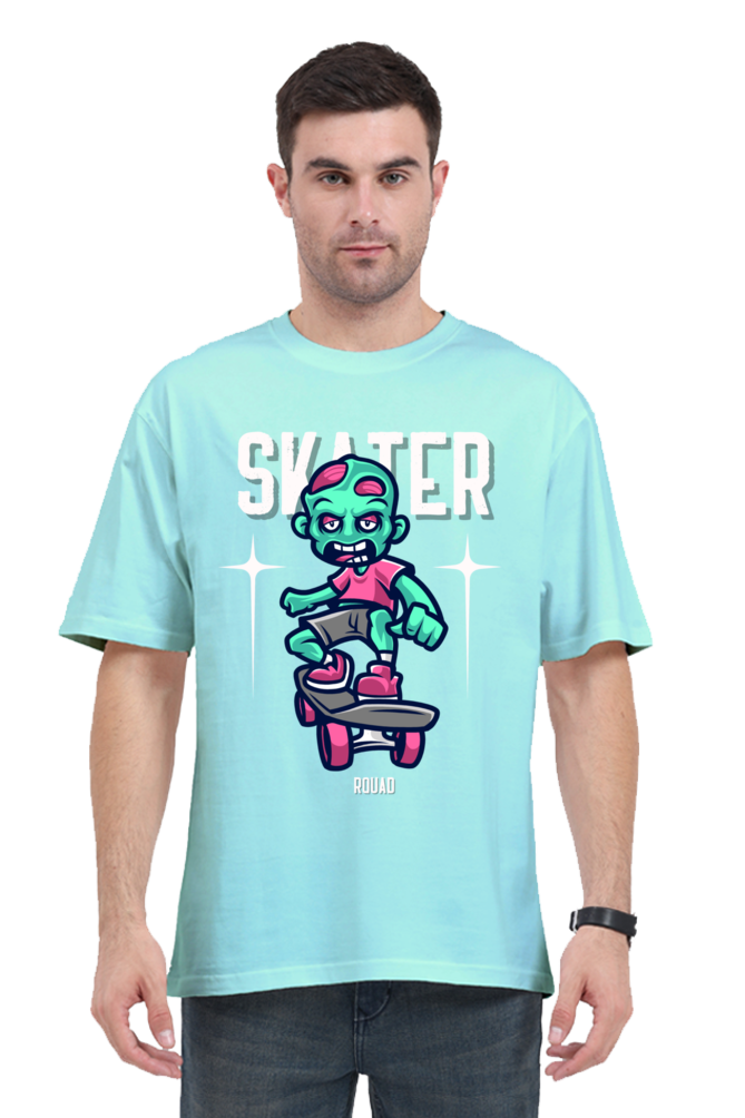 Skate Zombie Oversized T-Shirt