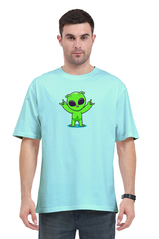 Chill Alien Oversized T-Shirt