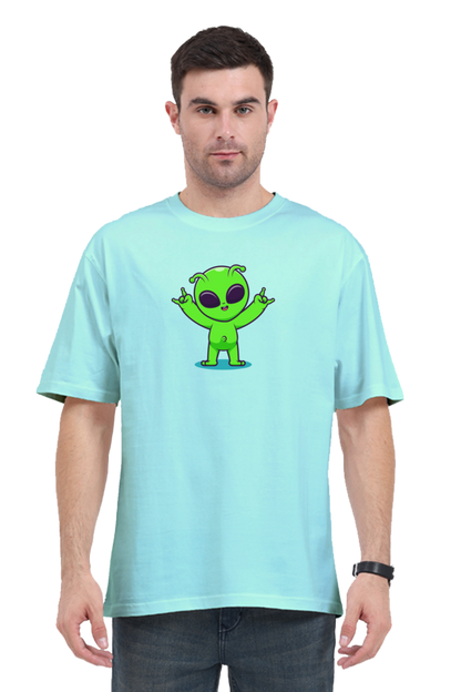 Chill Alien Oversized T-Shirt