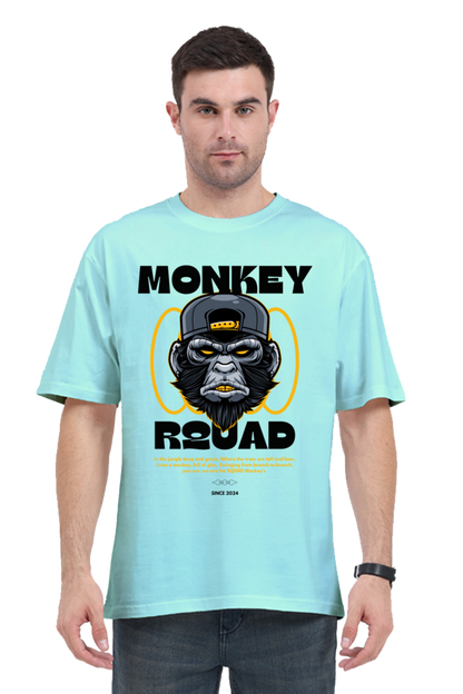 Monkey Light Vibe Oversized T-Shirt