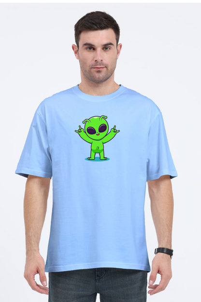 Chill Alien Oversized T-Shirt
