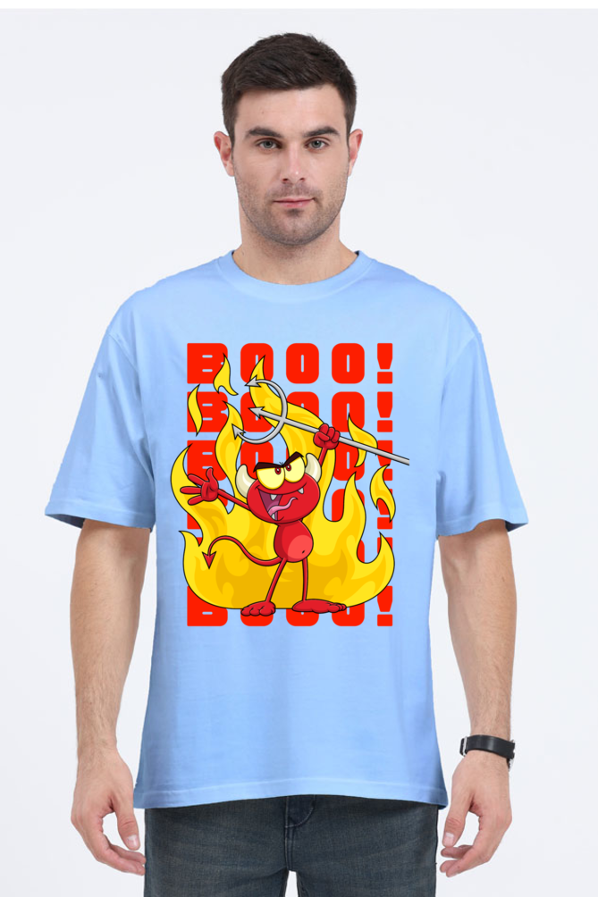 Hell Fire Oversized T-Shirts