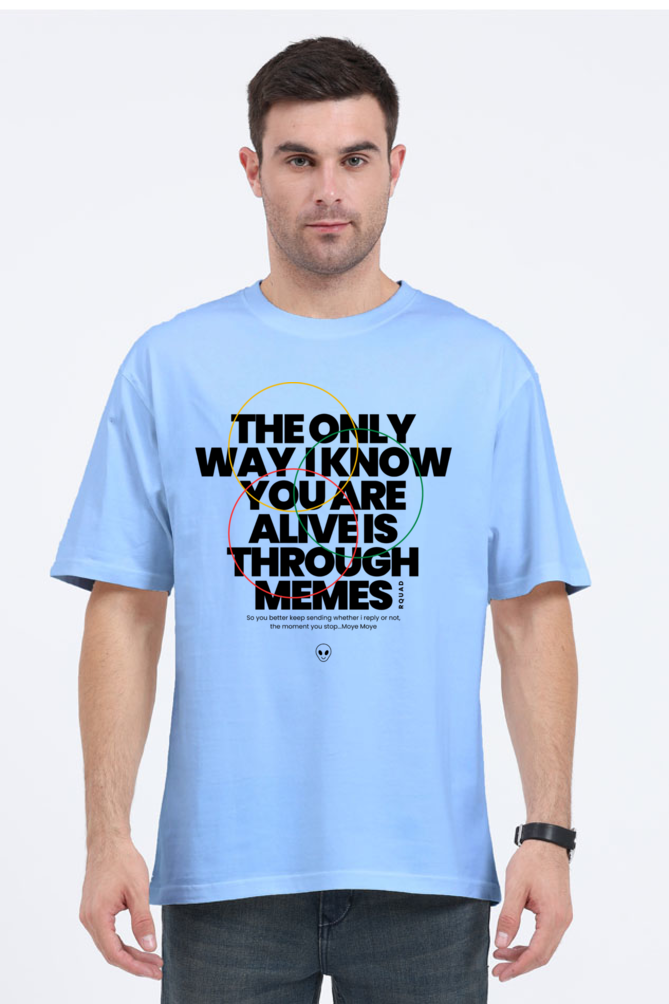 Meme Oversized T-Shirt