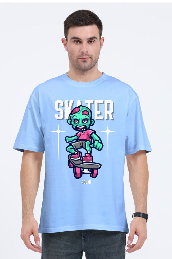 Skate Zombie Oversized T-Shirt