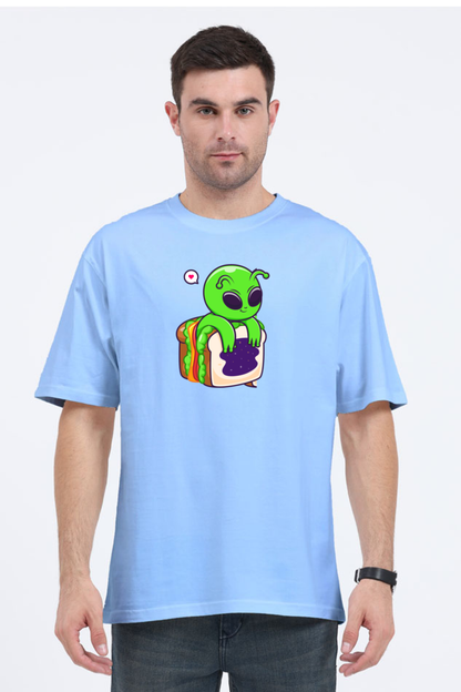Hungry Alien Oversized T-Shirt