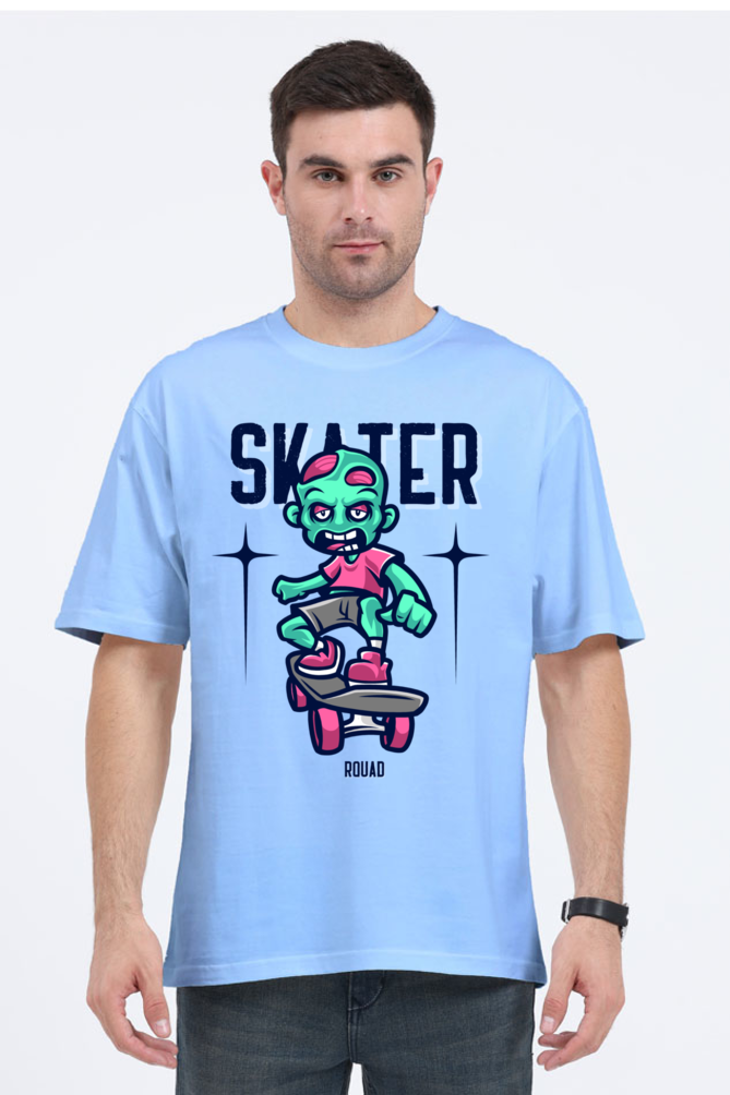 Skate Zombie Oversized T-Shirt