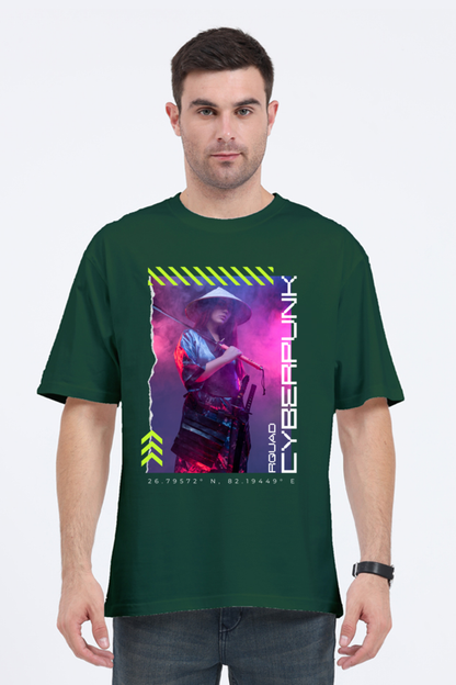 Cyberpunk Dark Oversized T-Shirt