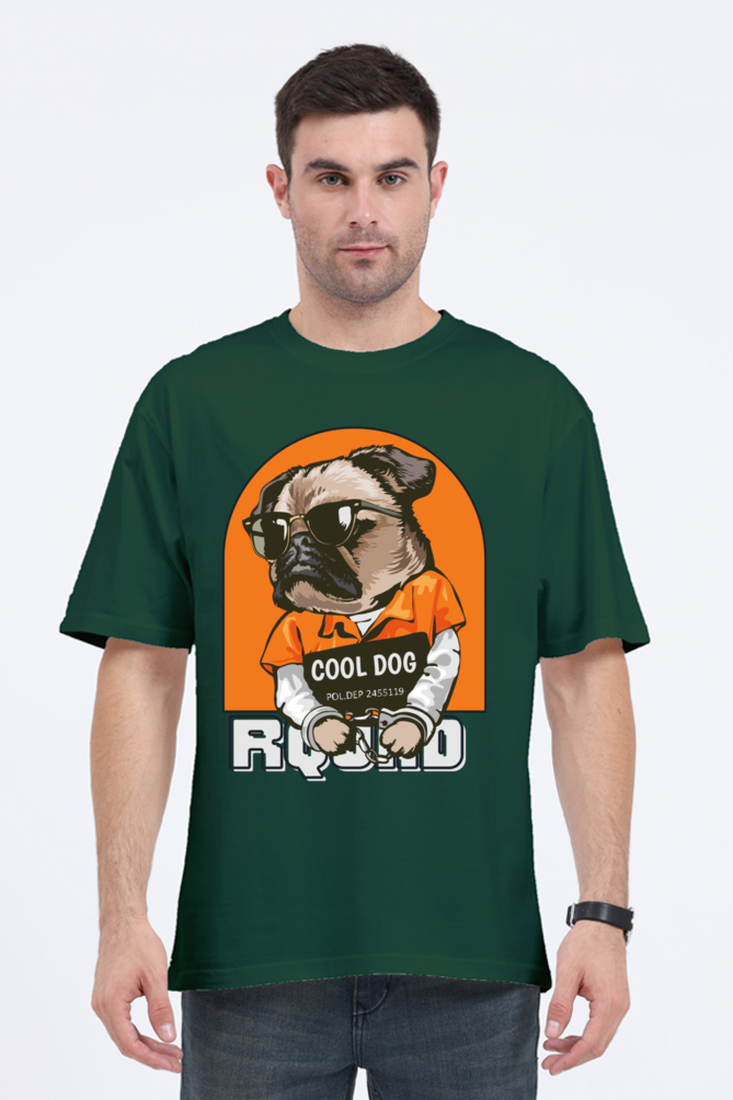 Savage Cool Dog Oversized T-Shirt