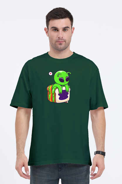 Hungry Alien Oversized T-Shirt