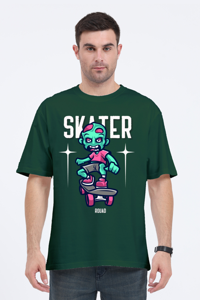 Skate Zombie Oversized T-Shirt